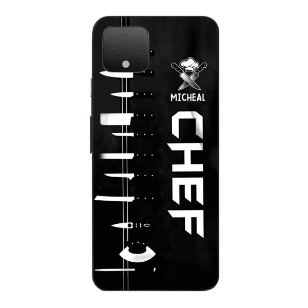 PERSONALIZED CHEF PHONECASE TNVQ0710