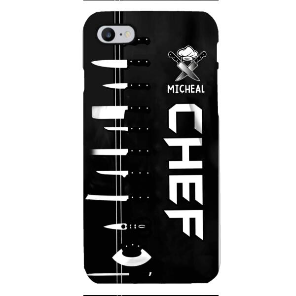 PERSONALIZED CHEF PHONECASE TNVQ0710