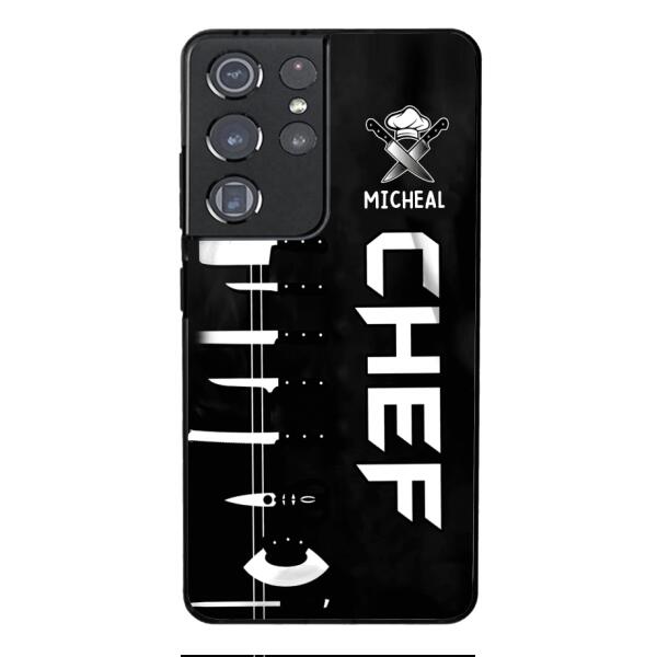 PERSONALIZED CHEF PHONECASE TNVQ0710