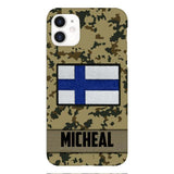 Personalized Finland Soldier Phone Case OCT-LN07