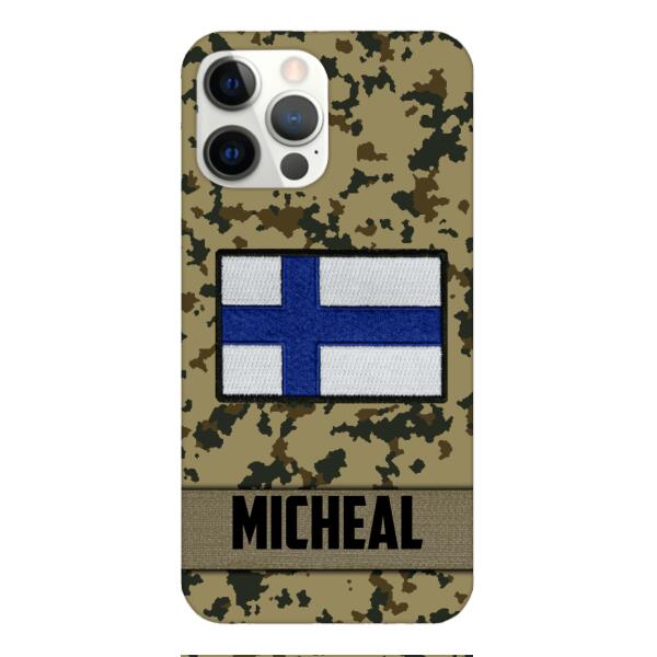 Personalized Finland Soldier Phone Case OCT-LN07