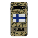 Personalized Finland Soldier Phone Case OCT-LN07