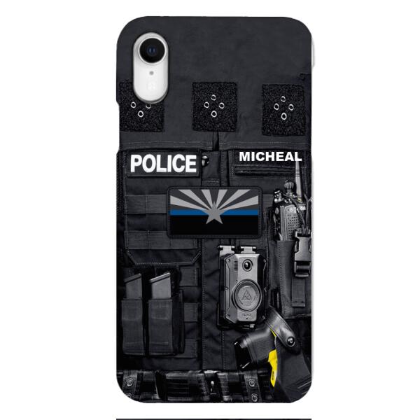Personalized Arizona Police Phone Case OCT-MA07