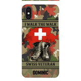 Personalized Swiss Veteran Phone Case OCT-DT09