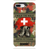 Personalized Swiss Veteran Phone Case OCT-DT09