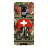 Personalized Swiss Veteran Phone Case OCT-DT09