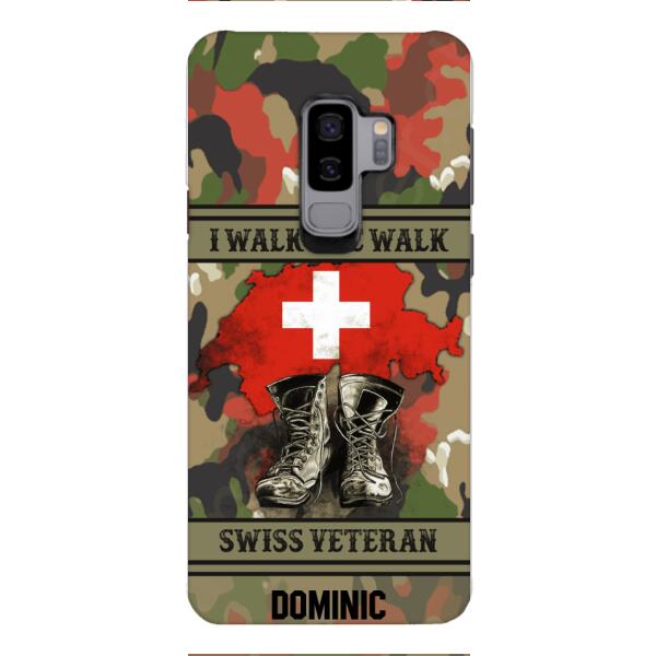 Personalized Swiss Veteran Phone Case OCT-DT09