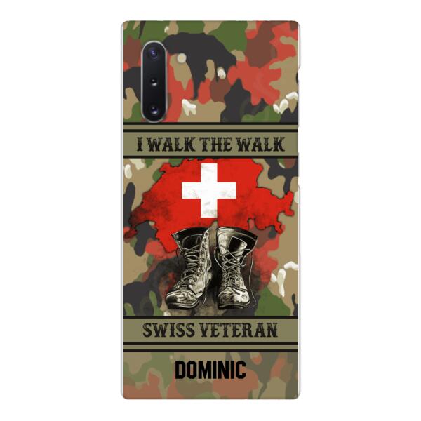 Personalized Swiss Veteran Phone Case OCT-DT09