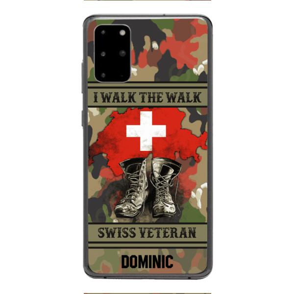 Personalized Swiss Veteran Phone Case OCT-DT09