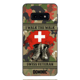 Personalized Swiss Veteran Phone Case OCT-DT09
