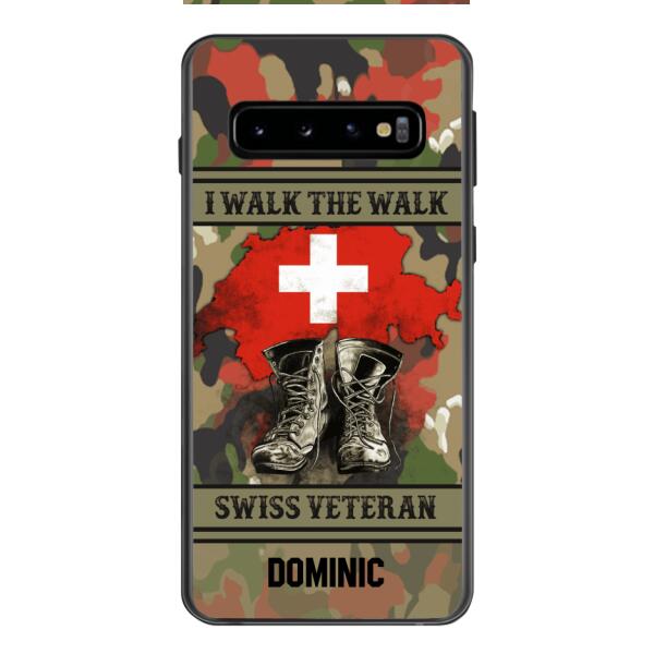 Personalized Swiss Veteran Phone Case OCT-DT09