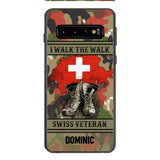 Personalized Swiss Veteran Phone Case OCT-DT09