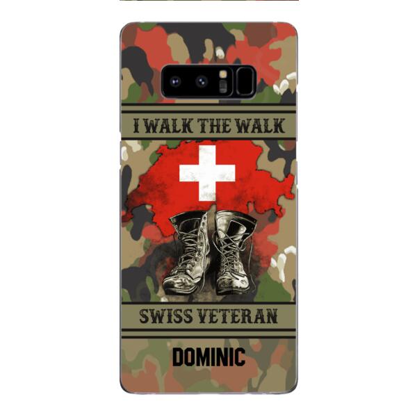 Personalized Swiss Veteran Phone Case OCT-DT09