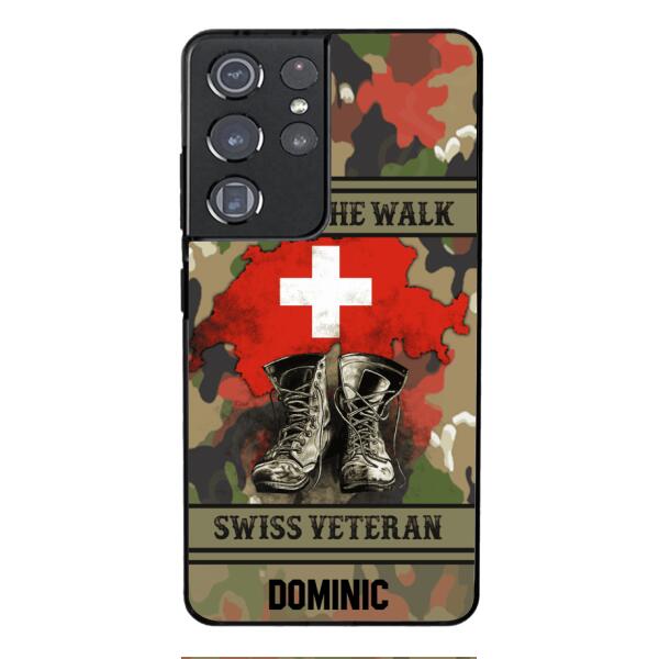 Personalized Swiss Veteran Phone Case OCT-DT09