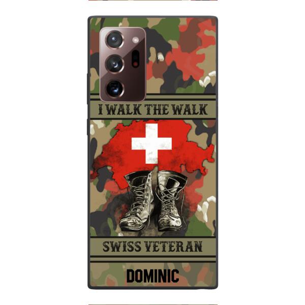 Personalized Swiss Veteran Phone Case OCT-DT09