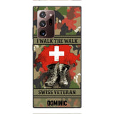 Personalized Swiss Veteran Phone Case OCT-DT09