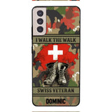 Personalized Swiss Veteran Phone Case OCT-DT09