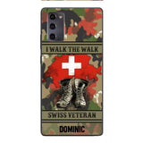 Personalized Swiss Veteran Phone Case OCT-DT09