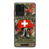 Personalized Swiss Veteran Phone Case OCT-DT09
