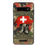 Personalized Swiss Veteran Phone Case OCT-DT09
