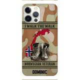 Personalized Norway Veteran Phone Case OCT-DT09