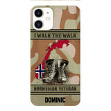 Personalized Norway Veteran Phone Case OCT-DT09