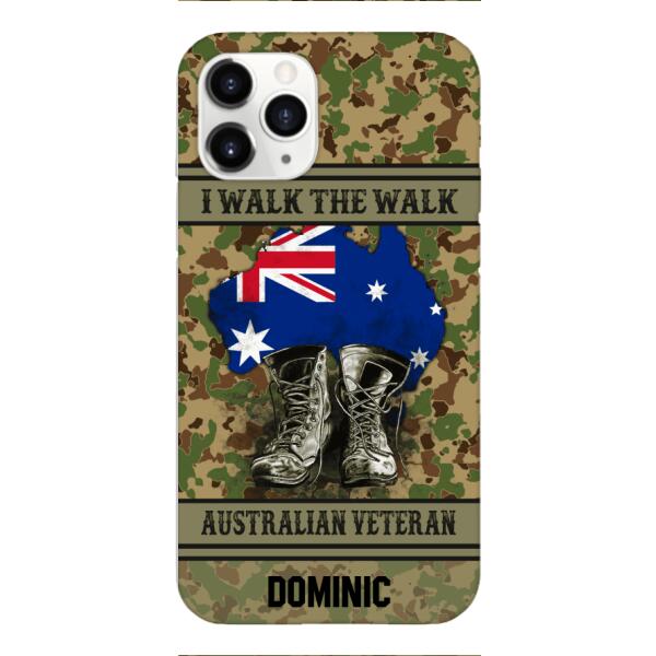 Personalized Australian Veteran Phone Case OCT-DT10