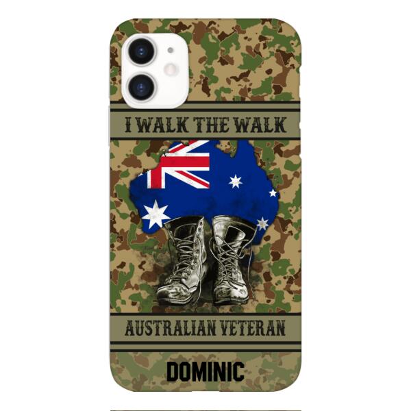 Personalized Australian Veteran Phone Case OCT-DT10