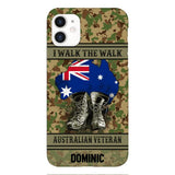 Personalized Australian Veteran Phone Case OCT-DT10
