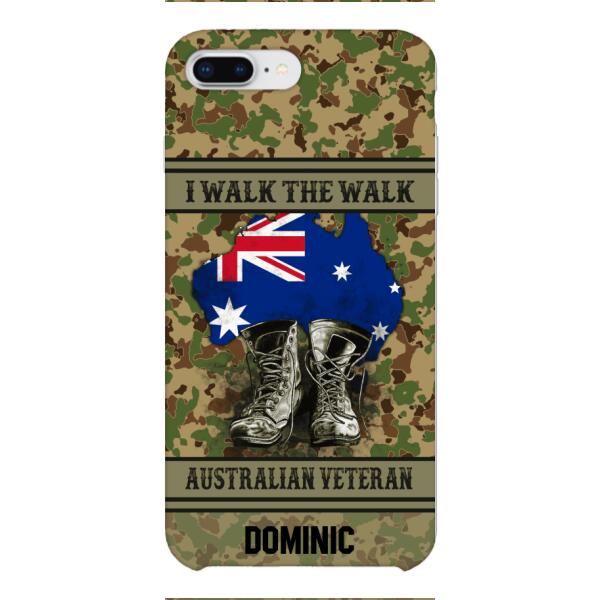 Personalized Australian Veteran Phone Case OCT-DT10