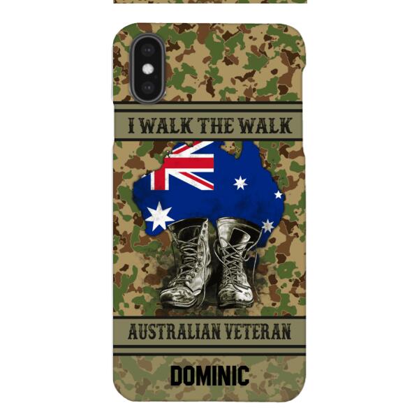 Personalized Australian Veteran Phone Case OCT-DT10
