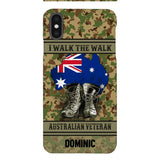 Personalized Australian Veteran Phone Case OCT-DT10