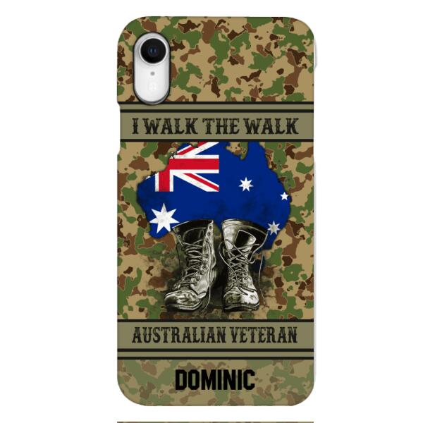 Personalized Australian Veteran Phone Case OCT-DT10