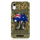 Personalized Australian Veteran Phone Case OCT-DT10