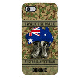 Personalized Australian Veteran Phone Case OCT-DT10