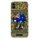 Personalized Australian Veteran Phone Case OCT-DT10
