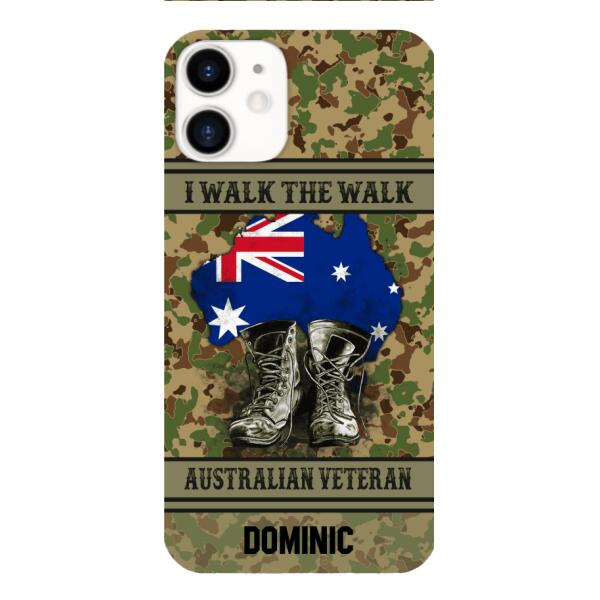 Personalized Australian Veteran Phone Case OCT-DT10