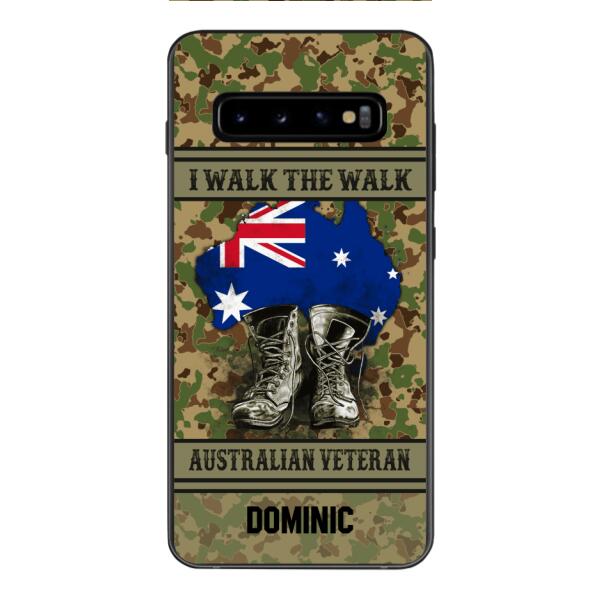 Personalized Australian Veteran Phone Case OCT-DT10