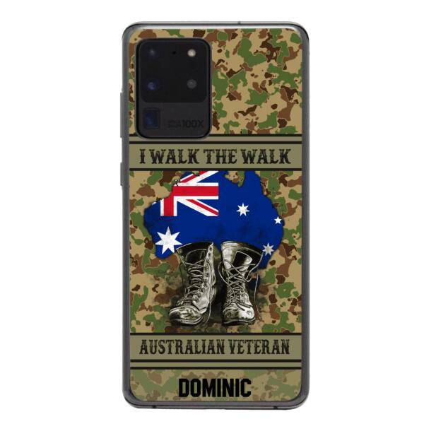 Personalized Australian Veteran Phone Case OCT-DT10