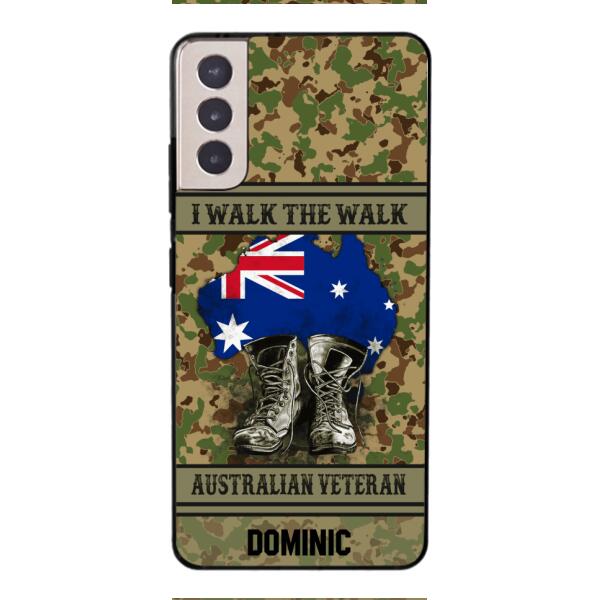 Personalized Australian Veteran Phone Case OCT-DT10