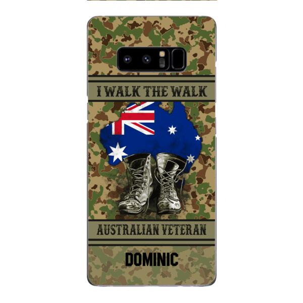 Personalized Australian Veteran Phone Case OCT-DT10