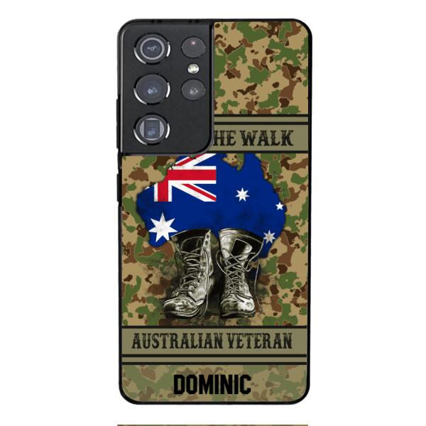 Personalized Australian Veteran Phone Case OCT-DT10
