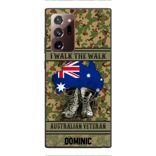 Personalized Australian Veteran Phone Case OCT-DT10