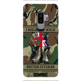 Personalized British Veteran Phone Case OCT-DT10