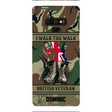 Personalized British Veteran Phone Case OCT-DT10