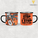 PERSONALIZED ARBORIST STEEL MUG 12OZ 3D PRINTED OCT-DT12
