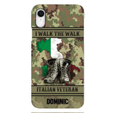 Personalized Italian Veteran Phone Case OCT-DT14
