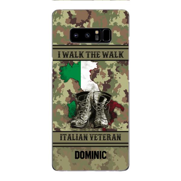 Personalized Italian Veteran Phone Case OCT-DT14