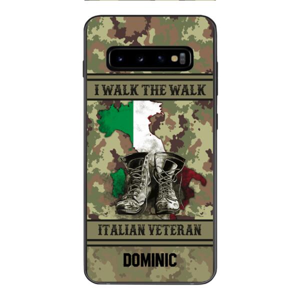 Personalized Italian Veteran Phone Case OCT-DT14