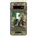 Personalized Italian Veteran Phone Case OCT-DT14